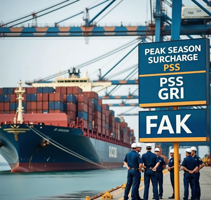 多家船公司上调：旺季附加费PSS、GRI、FAK等最高运价8500美元，2026年1月涨价潮迅猛！